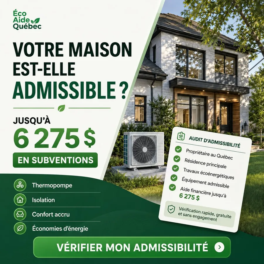 Publicité Global Services Résidentiels, Thermopompes