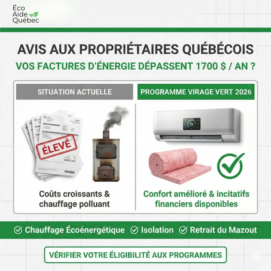 Publicité Global Services Résidentiels, Thermopompes