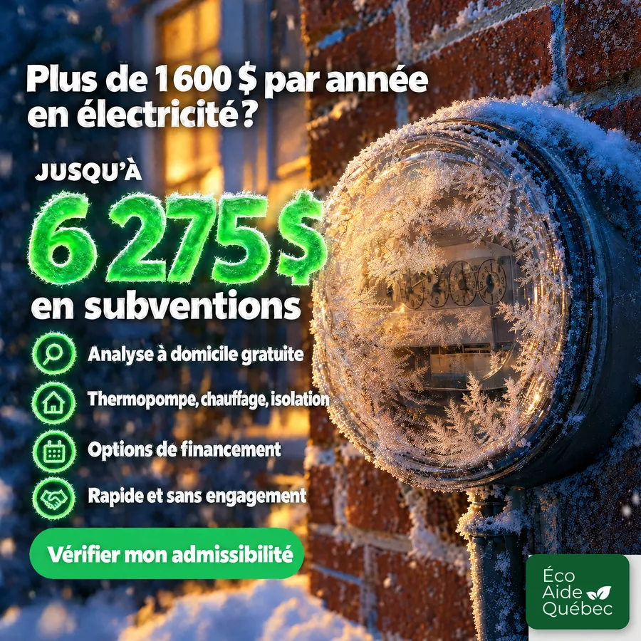 Publicité Global Services Résidentiels, Thermopompes