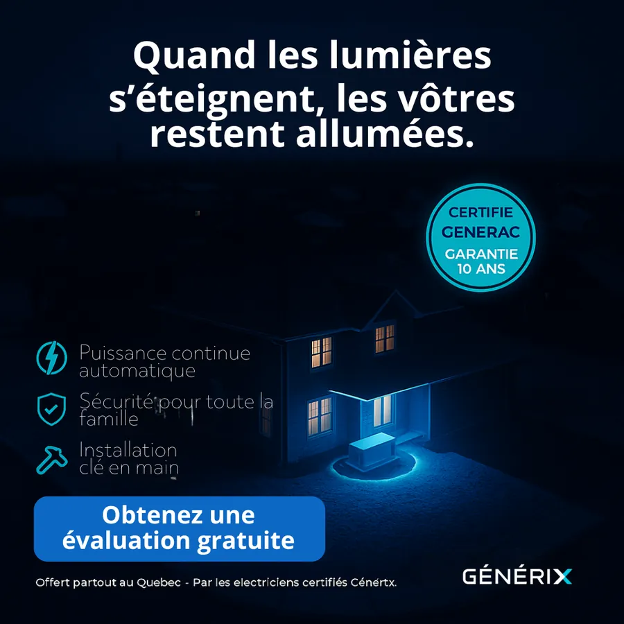 Publicité Groupe Générix, Génératrices et thermopompes