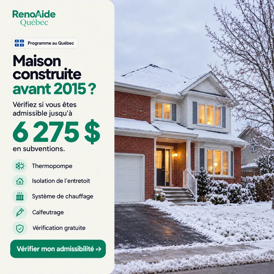 Publicité RenoAide Québec, Subventions énergétiques