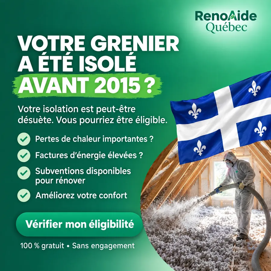 Publicité RenoAide Québec, Subventions énergétiques