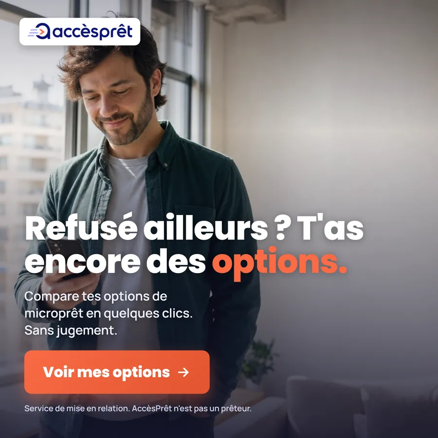 Publicité AccèsPrêt, Prêts personnels