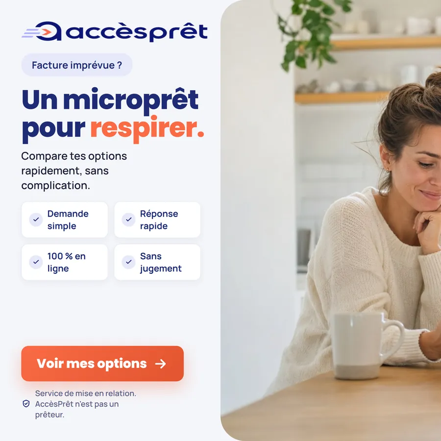 Publicité AccèsPrêt, Prêts personnels