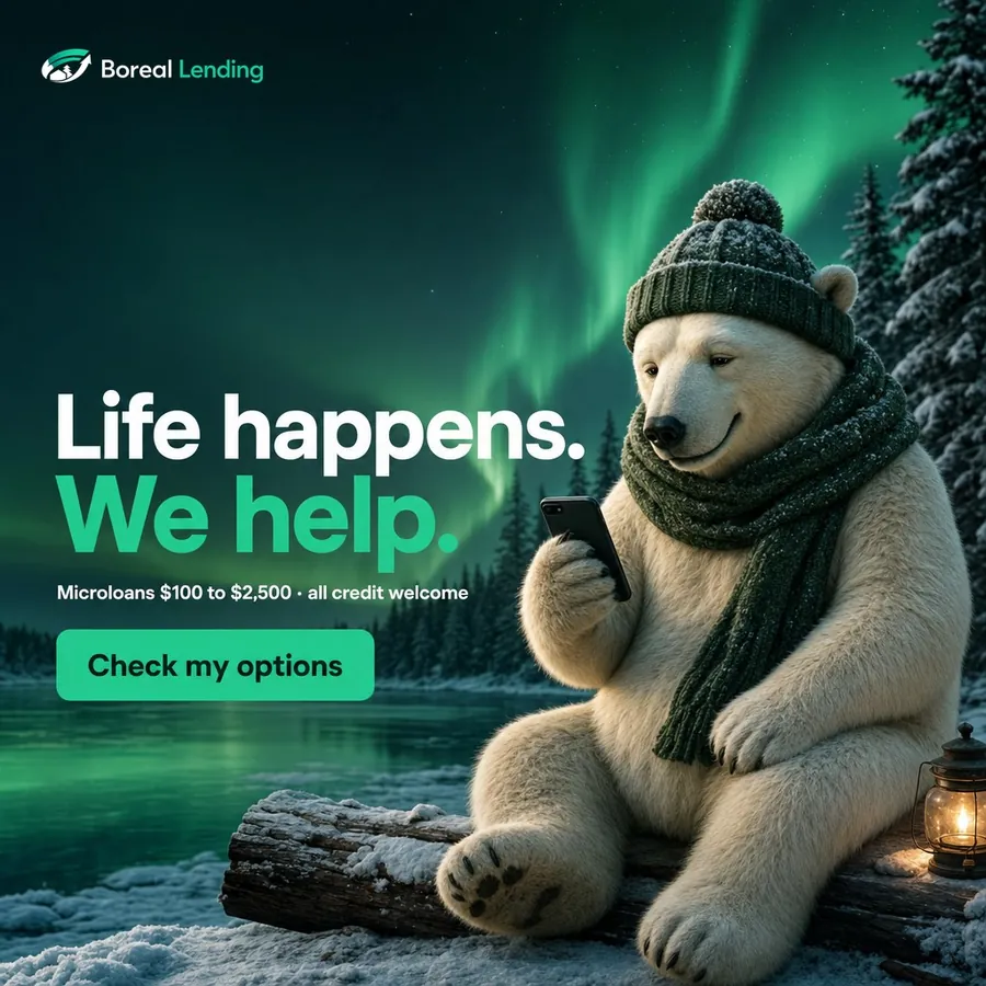 Publicité Boreal Lending, Prêts personnels