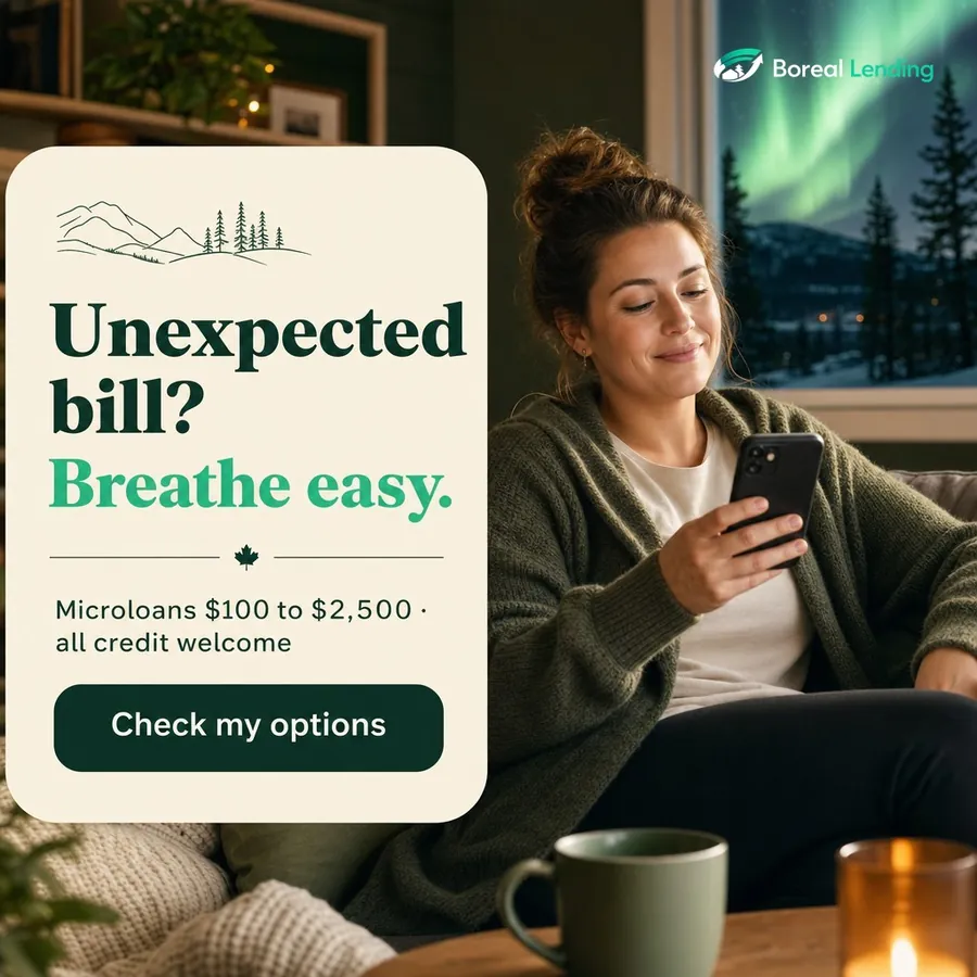 Publicité Boreal Lending, Prêts personnels