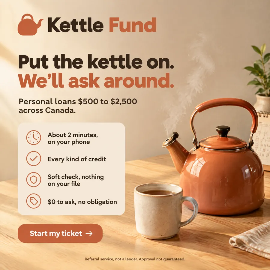 Publicité Kettle Fund, Prêts personnels