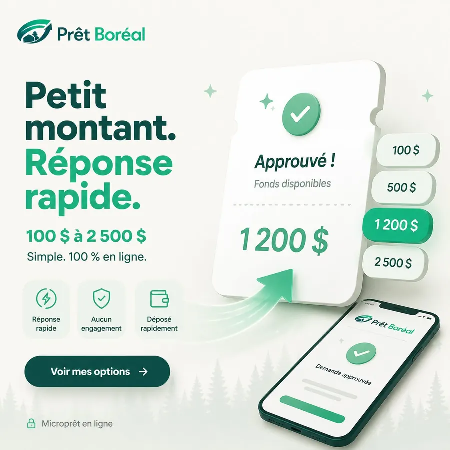 Publicité Microprêts, Prêts personnels