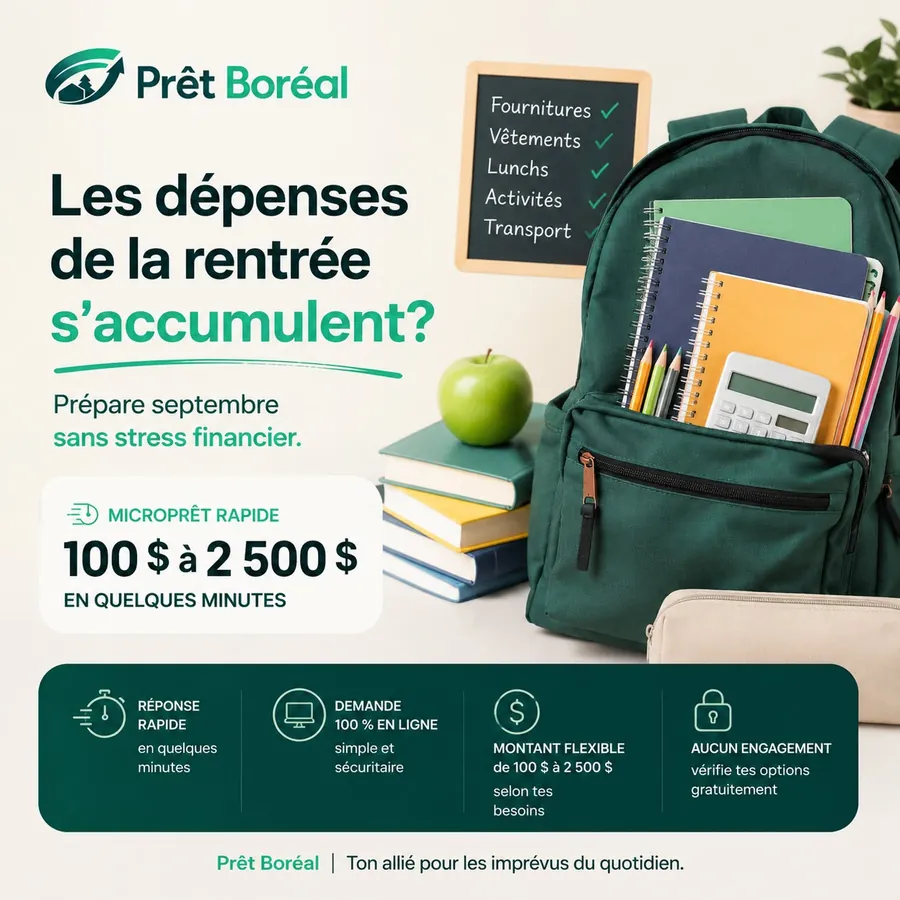 Publicité Microprêts, Prêts personnels
