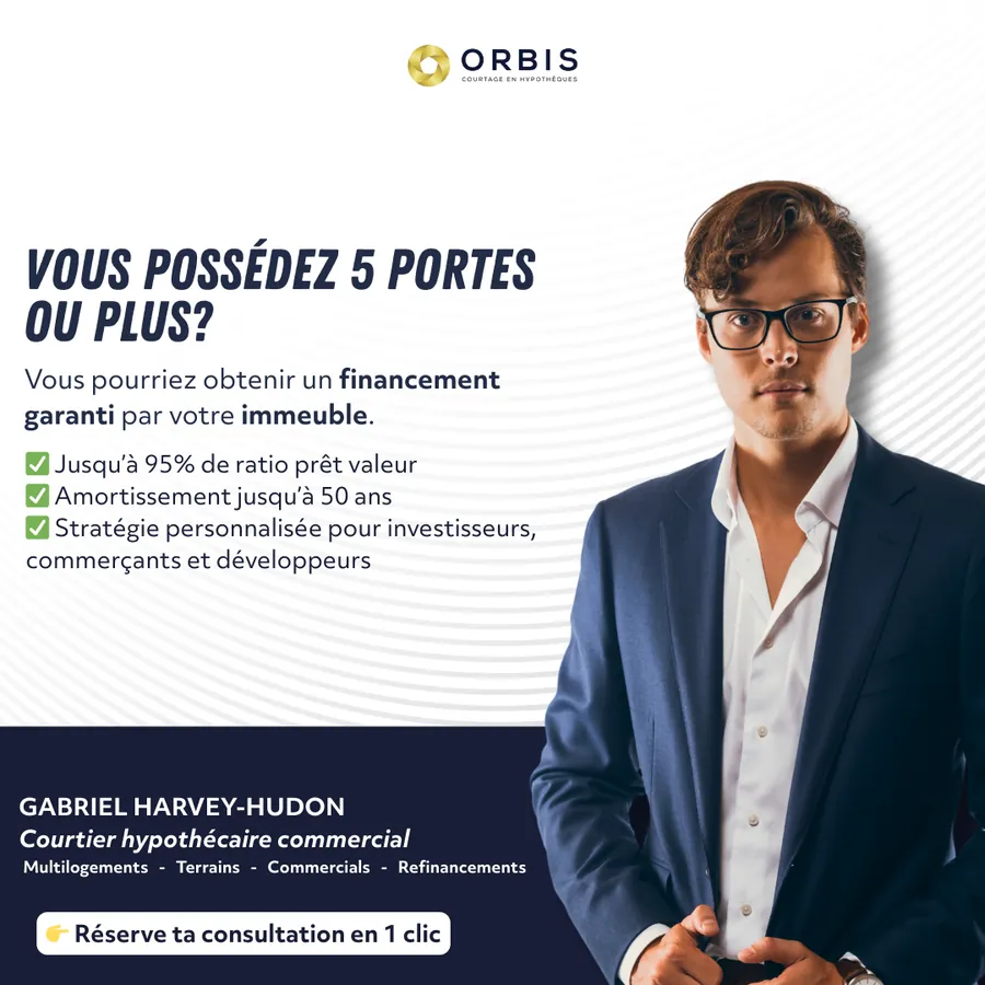 Publicité Gabriel · Courtage, Immobilier et prêts privés