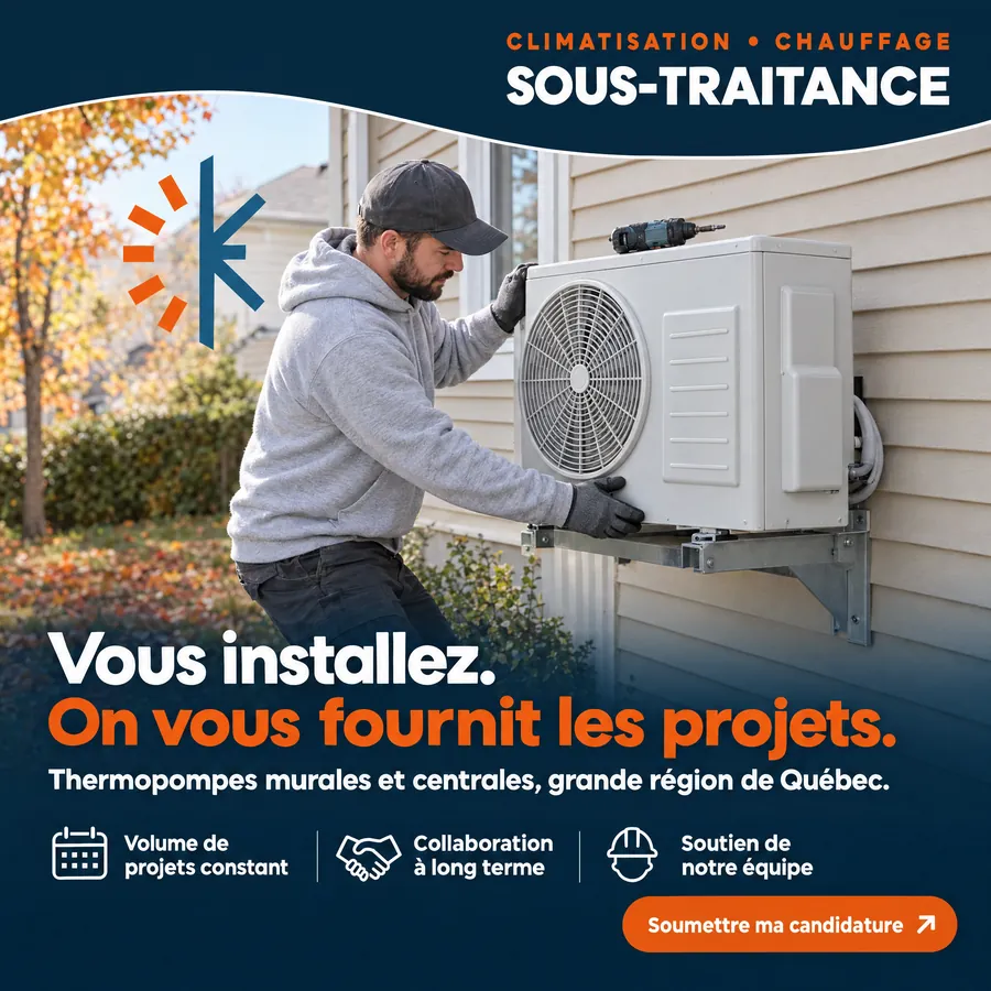 Publicité Groupe Novair, Recrutement d'installateurs