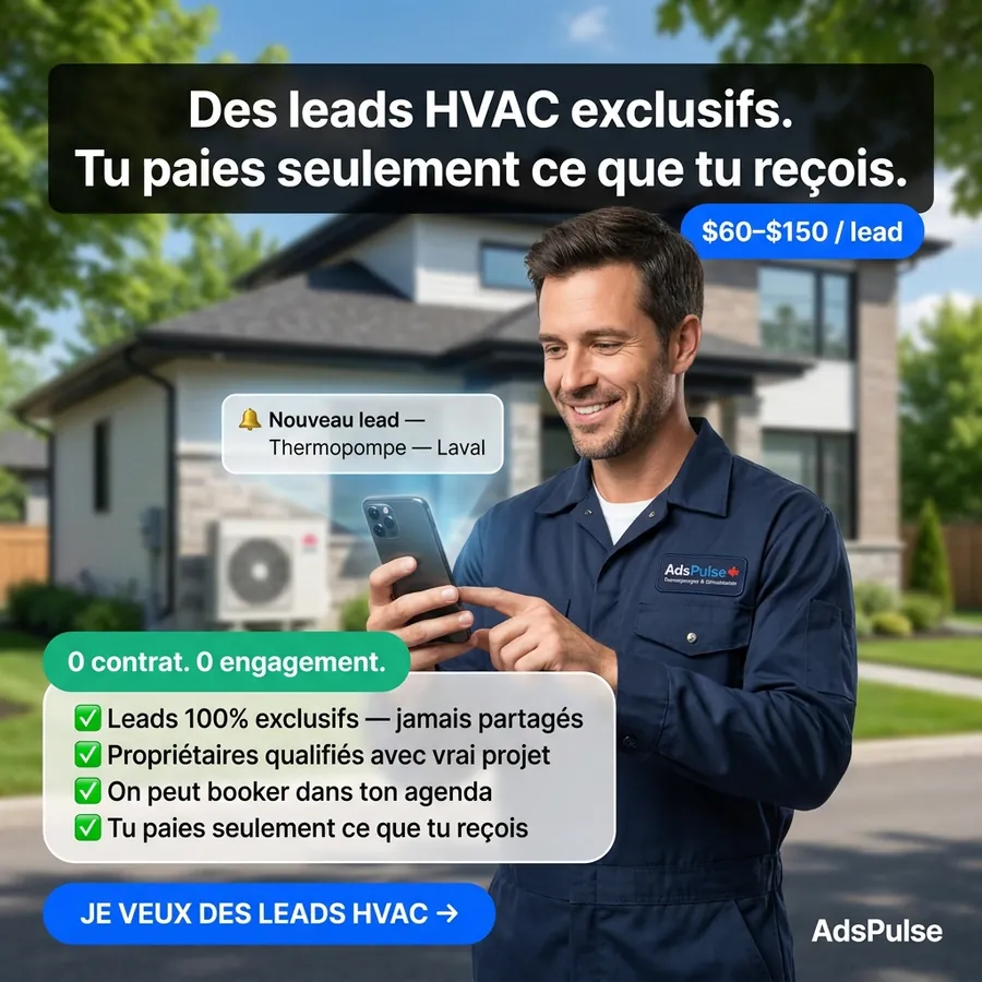 Publicité AdsPulse, Entrepreneurs en rénovation